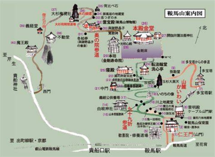 鞍馬 寺 地下 怖い
